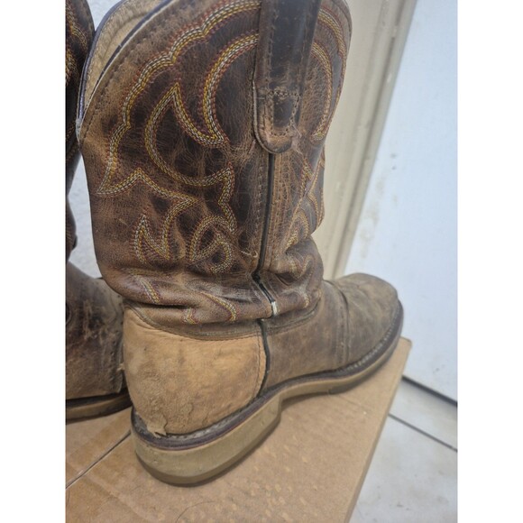 Double-H Dwight Steel Toe Work Boot Brown Men\'s Size 8.5 D  USA Style DH3567 main image 9